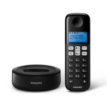 Philips Teléfono Inalámbrico D1611B/34 Negro
